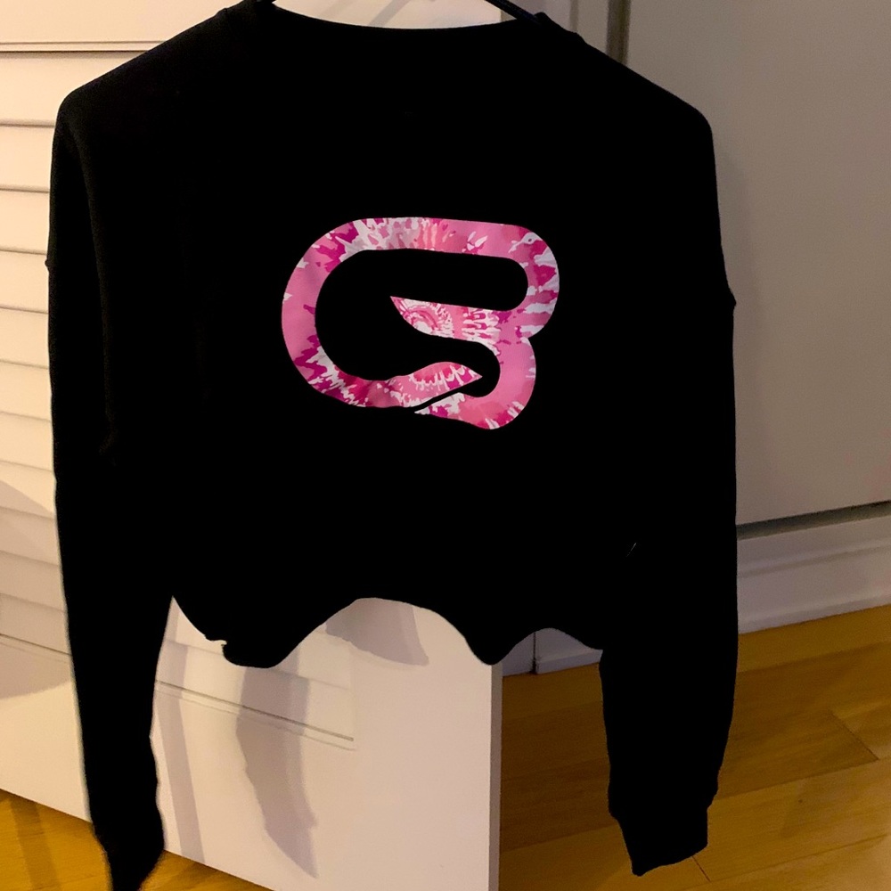 CYCLEBAR CROPPED SWEATSHIRT